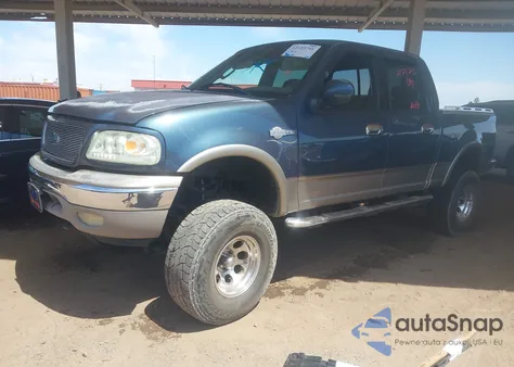 2003 Ford F-150 Lariat/Xlt from USA, damaged, VIN 1FTRW08L93KA53759